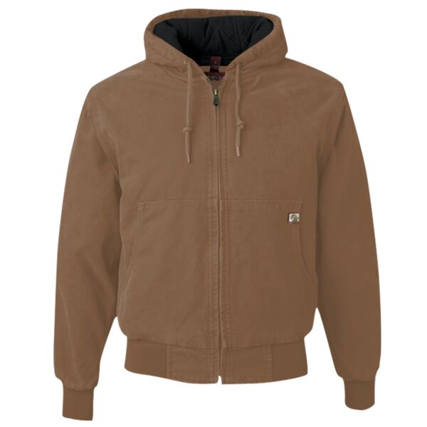 Men's Cheyenne Boulder Cloth™ Hooded Jacket with Tricot Quilt Lining Thumbnail
