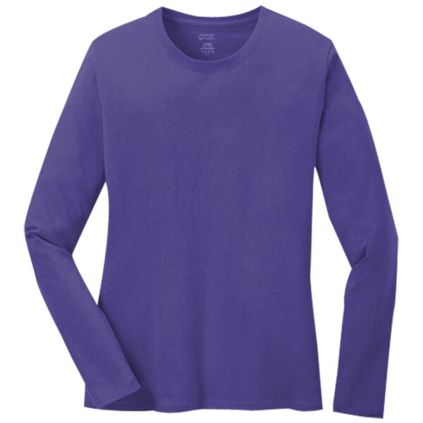 Ladies 5.4oz Long Sleeve T-Shirt Thumbnail